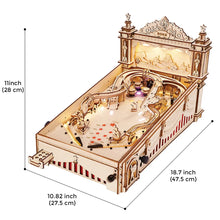 Laden Sie das Bild in den Galerie-Viewer, 3D Puzzle - Flippermaschine