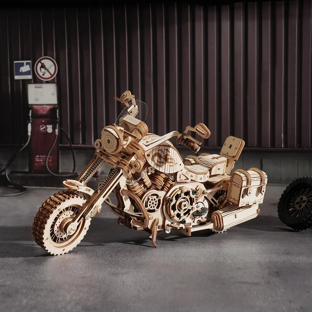 3D Puzzle - Kreuzer Motorrad