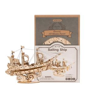 3D Puzzle - Segelschiff