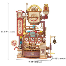 Laden Sie das Bild in den Galerie-Viewer, 3D Puzzle - Schokoladenfabrik aus Marmor