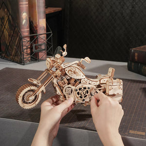 3D Puzzle - Kreuzer Motorrad