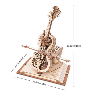 3D Puzzle - Magisches Cello