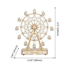 Laden Sie das Bild in den Galerie-Viewer, 3D Puzzle - Spieluhr Riesenrad