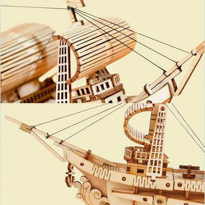 3D Puzzle - Segelschiff