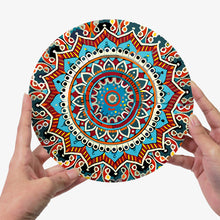 Laden Sie das Bild in den Galerie-Viewer, Malen nach Zahlen 20 cm Tischsets (6 Stück) - Böhmische Mandala Rund