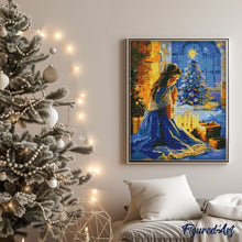 Laden Sie das Bild in den Galerie-Viewer, Diamond Painting - Weihnachtsabendgebet