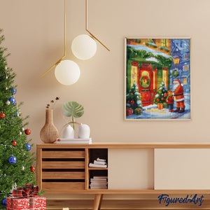 Diamond Painting - Gruß vom Weihnachtsmann