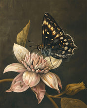 Laden Sie das Bild in den Galerie-Viewer, Diamond Painting - Mormonen-Schmetterling und Blume