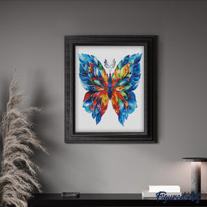 Diamond Painting - Künstlerischer Schmetterling