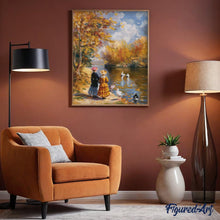 Laden Sie das Bild in den Galerie-Viewer, Diamond Painting - Von Renoir inspirierter Herbstausflug