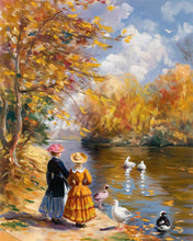 Laden Sie das Bild in den Galerie-Viewer, Diamond Painting - Von Renoir inspirierter Herbstausflug