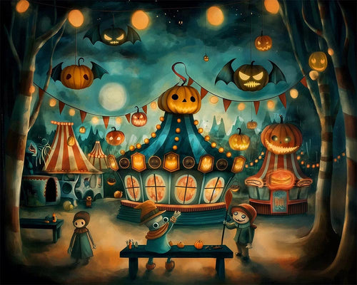 Diamond Painting - Halloween-Karneval