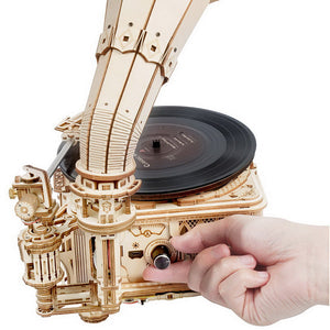 3D Puzzle - Klassisches Grammophon