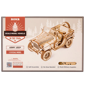 3D Puzzle - Geländewagen der Armee