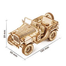 Laden Sie das Bild in den Galerie-Viewer, 3D Puzzle - Geländewagen der Armee