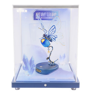 3D Puzzle - Schmetterling und blaue Rose