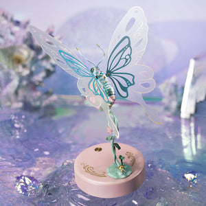 3D Puzzle - Schmetterling und Rose