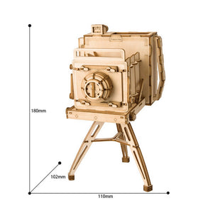 3D Puzzle - Vintage Kamera