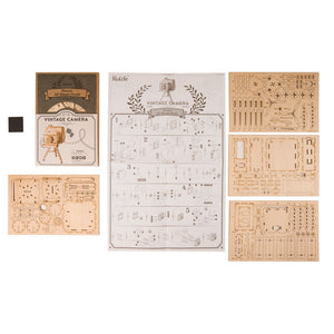 3D Puzzle - Vintage Kamera