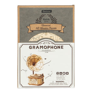 3D Puzzle - Grammophon