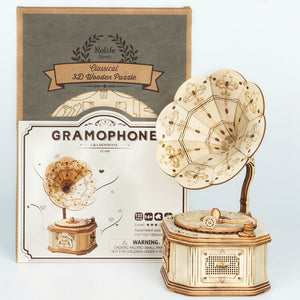 3D Puzzle - Grammophon