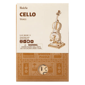 3D Puzzle - Cello