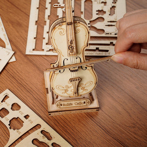 3D Puzzle - Cello