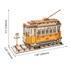 3D Puzzle - Straßenbahn