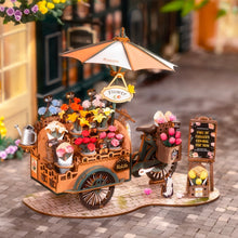 Laden Sie das Bild in den Galerie-Viewer, 3D Puzzle - Blumenwagen