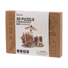 Laden Sie das Bild in den Galerie-Viewer, 3D Puzzle - Blumenwagen