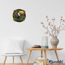 Laden Sie das Bild in den Galerie-Viewer, Holzpuzzle Erwachsene - Tropischer Tukan