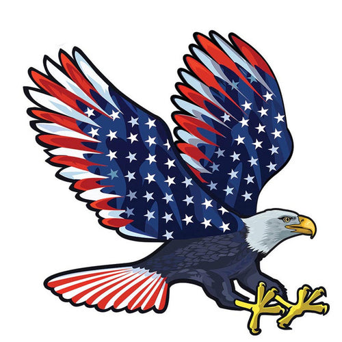 2D Holzpuzzle – Amerikanischer Adler
