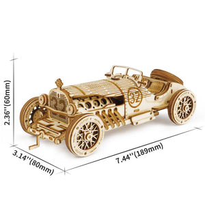 3D Puzzle - Grand-Prix-Wagen