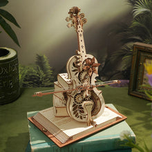 Laden Sie das Bild in den Galerie-Viewer, 3D Puzzle - Magisches Cello