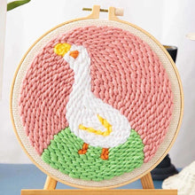 Laden Sie das Bild in den Galerie-Viewer, Punch Needle set Weiße Gans