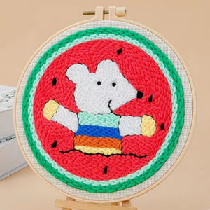 Punch Needle set Kleine Maus