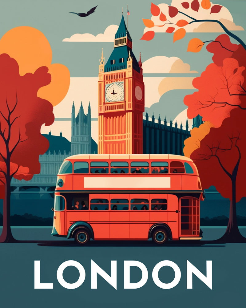 Diamond Painting – Reiseposter London