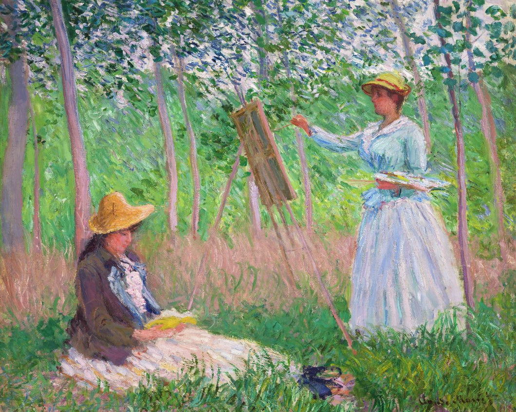 Malen nach Zahlen – Im Wald in Giverny – Monet