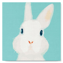 Laden Sie das Bild in den Galerie-Viewer, Mini Malen nach Zahlen mit Rahmen 20x20cm - Weißer Hase