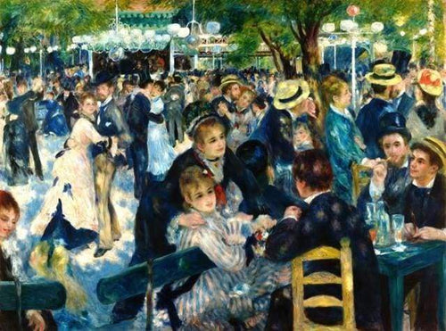 Malen nach Zahlen fŸr Erwachsene |ÊRenoir - Bal du Moulin de la Galette | Figured'Art