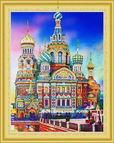 Diamond Painting, Russische Kirche