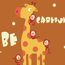 Laden Sie das Bild in den Galerie-Viewer, Malen nach Zahlen für Kinder | Giraffe Be Careful | Figured&#39;Art